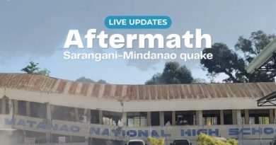 ASEANEWS HEADLINE-EARTHQUAKE | Philippines:  Aftermath of the Sarangani-Mindanao quake