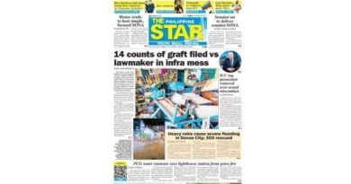 ASEANEWS HEADLINE-PAPER EDITIONS | 7.26.26 SUNDAY |   14 counts of graft filed vs lawmaker in infrastructure mess