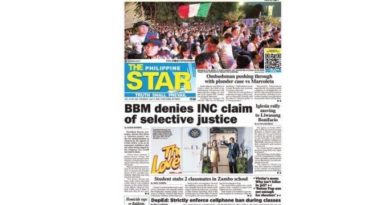 ASEANEWS HEADLINE-PAPER EDITIONS | 7.2.26 THURSDAY | Marcos Jr. denies INC claim of selective justice