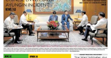 ASEANEWS HEADLINE-PAPER EDITIONS | 7.22.26  WEDNESDAY |  Marcos summons Chinese envoy over Ayungin incident