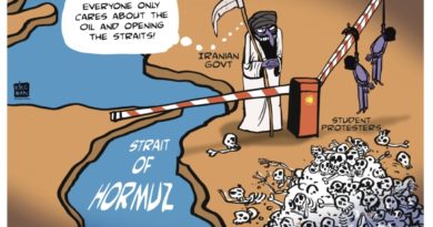 WORLD EDITORIAL  CARTOONS: LIVING IN DIRE STRAITS | THE MANILA TIMES