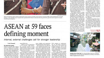 ASEANEWS HEADLINE-PAPER EDITIONS | 8.8.26 SATURDAY | ASEAN AT 59 FACES DEFINING MOMENT