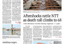 ASEANEWS HEADLINE-PAPER EDITIONS | 8.18.26 TUESDAY | Aftershocks rattle NTT as death toll climbs to 68