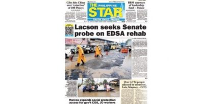 ASEANEWS HEADLINE-PAPER EDITIONS | 8.14.26 FRIDAY | ASEANEWS HEADLINE-PAPER EDITIONS | 8.14.26 FRIDAY | Lacson seeks Senate probe on EDSA rehab