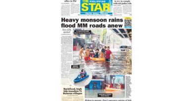 ASEANEWS HEADLINE-PAPER EDITIONS | 8.30.26 SUNDAY | Heavy monsoon rains flood Metro Manila roads anew