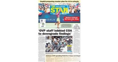 ASEANEWS HEADLINE-PAPER EDITIONS | 8.5.26 WEDNESDAY | ‘OVP staff lobbied COA to downgrade findings’