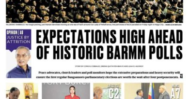 ASEANEWS HEADLINE-PAPER EDITIONS | 9.13.26 SUNDAY |  Philippine Elections | Expectations high ahead of historic BARMM polls