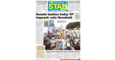 ASEANEWS HEADLINE-PAPER EDITIONS | 9.21.26 MONDAY | Senate tackles today VP impeachment vote threshold