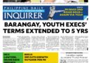 ASEANEWS HEADLINE-PAPER EDITIONS | 9.26.26 SATURDAY |  Barangay, youth execs’ terms extended to 5 yrs
