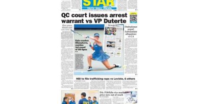 ASEANEWS HEADLINE-PAPER EDITIONS | 9.5.26 SATURDAY |  Quezon City court issues arrest warrant vs VP Duterte