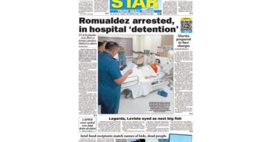 ASEANEWS HEADLINE-PAPER EDITIONS | 9.8.26 TUESDAY | Romualdez arrested, in hospital ‘detention’