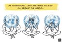 WORLD EDITORIAL CARTOONS| AFRAID TO ACT? | THE MANILA TIMES