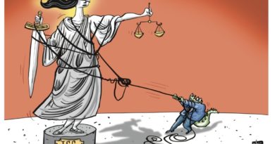 WORLD EDITORIAL CARTOONS| RESTRAINED | THE MANILA TIMES