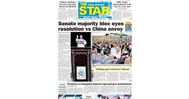 ASEANEWS HEADLINE-PAPER EDITIONS |10.19.26 MONDAY |  Senate majority bloc eyes resolution vs China envoy