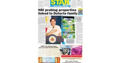 ASEANEWS HEADLINE-PAPER EDITIONS |10.13.26 TUESDAY | NBI probing properties linked to Duterte family