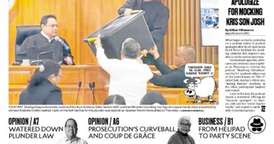 ASEANEWS HEADLINE-PAPER EDITIONS |10.16.26 FRIDAY |  Ex-Co aide: P1 billion brought to Romualdez’s house