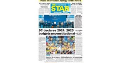 ASEANEWS HEADLINE-PAPER EDITIONS |10.21.26. WEDNESDAY | SC declares provisions of 2024, 2025, 2026 national budgets unconstitutional