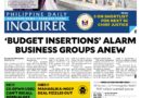 ASEANEWS HEADLINE-PAPER EDITIONS |10.30.26. FRIDAY |  Business groups urge removal of insertions