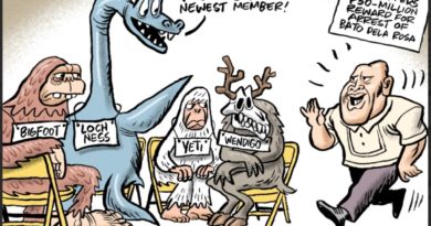 EDITORIAL CARTOONS- ELUSIVE CREATURES | The Manila Times