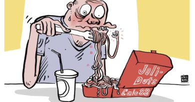 EDITORIAL CARTOONS –UNAPPETIZING REVELATION | The Manila Times