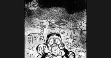 EDITORIAL CARTOONS – GASPING FOR AIR  | The Manila Times