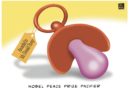 WORLD EDITORIAL CARTOONS| NOBEL FOR TRUMP | THE MANILA TIMES WORLD EDITORIAL CARTOONS| NOBEL FOR TRUMP | THE MANILA TIMES
